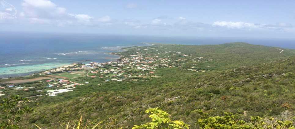 Vue de beausejour depuis le plateau