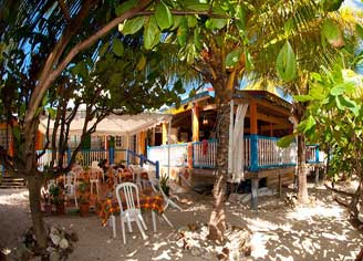 Restaurant oualiri beach la desirade