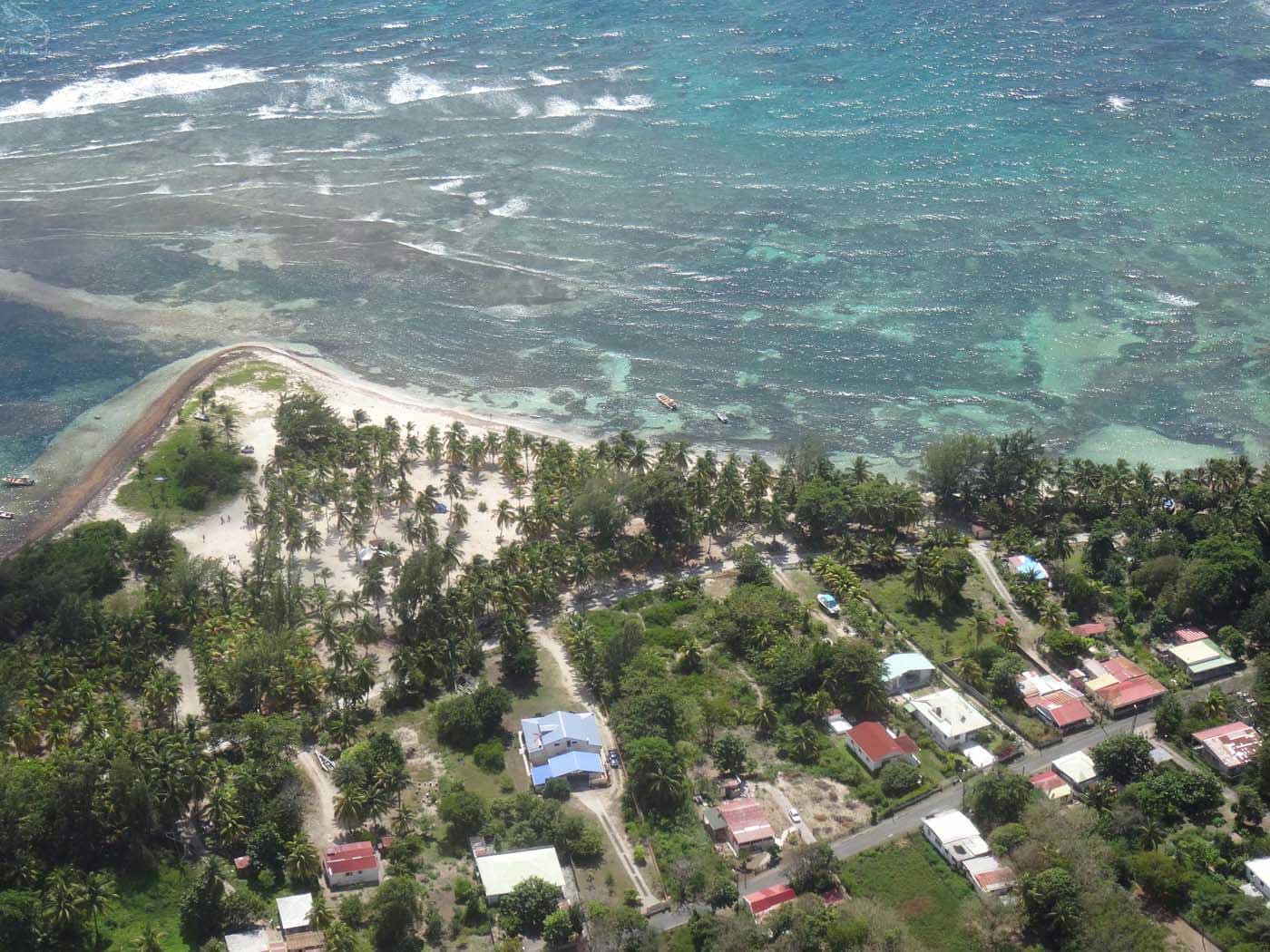 Plage à Fanfan la désirade