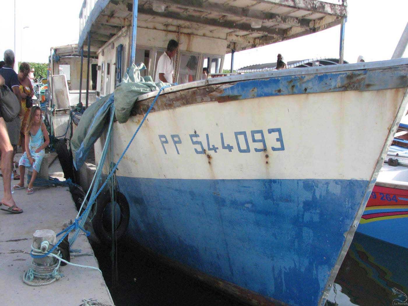 Bateau de peche desiradien